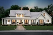 Farmhouse Style House Plan - 3 Beds 2.5 Baths 2428 Sq/Ft Plan #430-261 