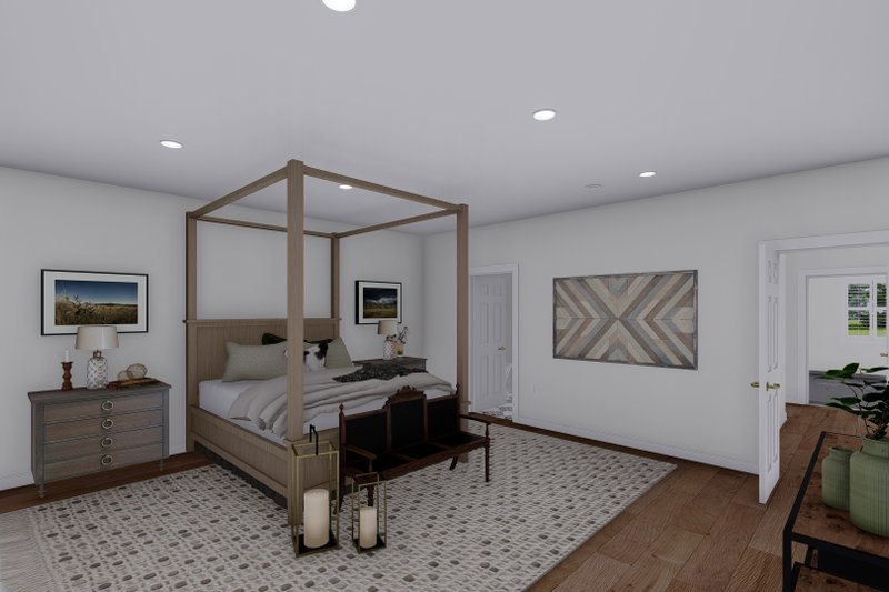 House Plan Design - Interior - Master Bedroom for Traditional House Plan #1060-141 - 3 bed, 2.5 bath