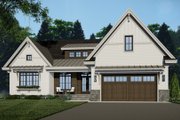 Farmhouse Style House Plan - 3 Beds 2.5 Baths 2100 Sq/Ft Plan #51-1237 