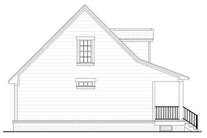 Exterior - Other Elevation for Country House Plan #430-3 - 2 bed, 2 bath