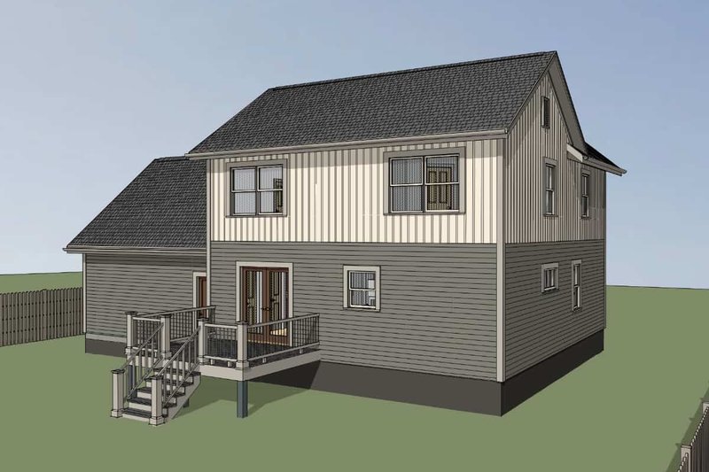 House Blueprint - Exterior - Other Elevation for Country House Plan #79-180 - 4 bed, 2.5 bath