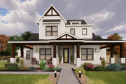 Farmhouse Style House Plan - 3 Beds 2.5 Baths 2596 Sq/Ft Plan #1098-1 