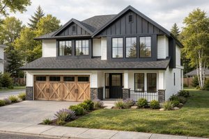 Home Plan - Exterior - Front Elevation for Craftsman House Plan #1100-138 - 3 bed, 2 bath