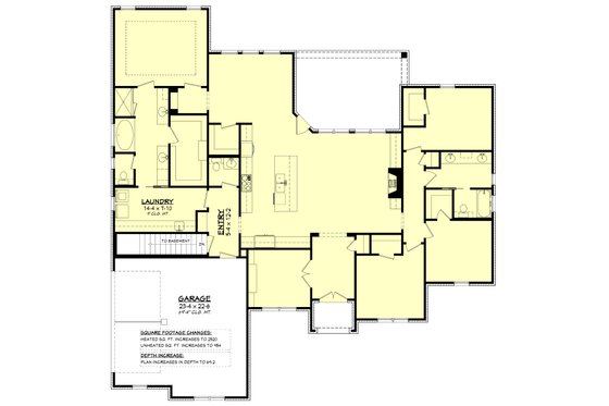 Floor Plan - Other Floor for Country House Plan #430-143 - 4 bed, 2.5 bath