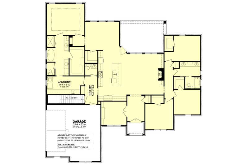 Architectural House Design - Floor Plan - Other Floor for Country House Plan #430-143 - 4 bed, 2.5 bath