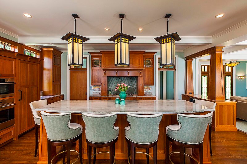 Architectural House Design - Interior - Kitchen 2 for Craftsman House Plan #928-305 - 3 bed, 4 bath