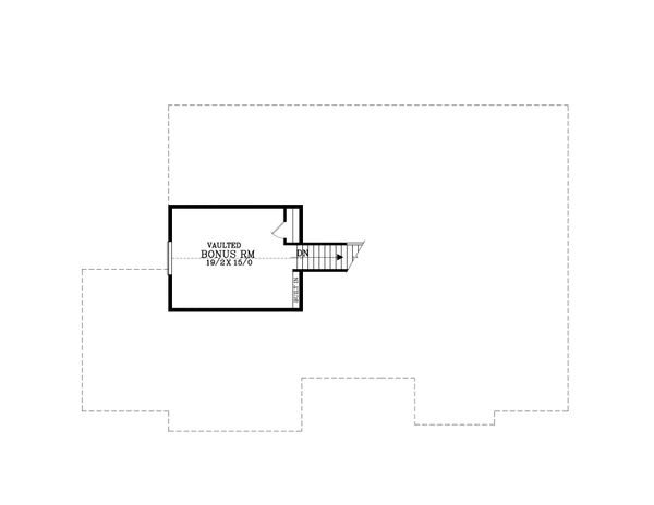 House Blueprint - Craftsman Floor Plan - Upper Floor Plan #53-562