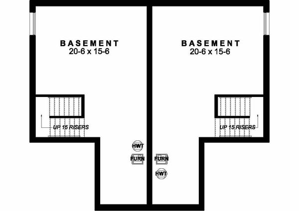 Home Plan - Craftsman Floor Plan - Lower Floor Plan #126-203