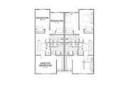 Contemporary Style House Plan - 3 Beds 2.5 Baths 2718 Sq/Ft Plan #112-181 