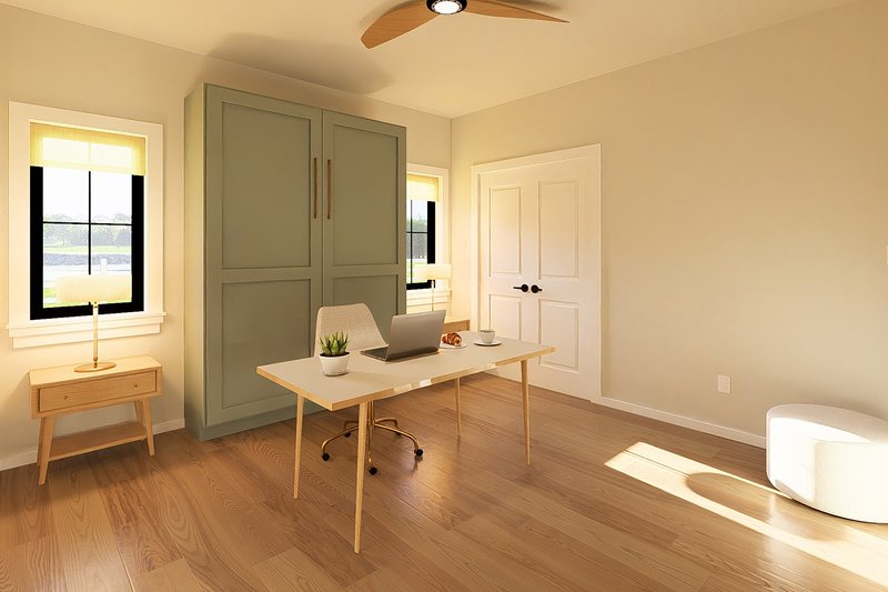 Dream House Plan - Interior - Bedroom 1 for Farmhouse House Plan #126-311 - 3 bed, 2.5 bath