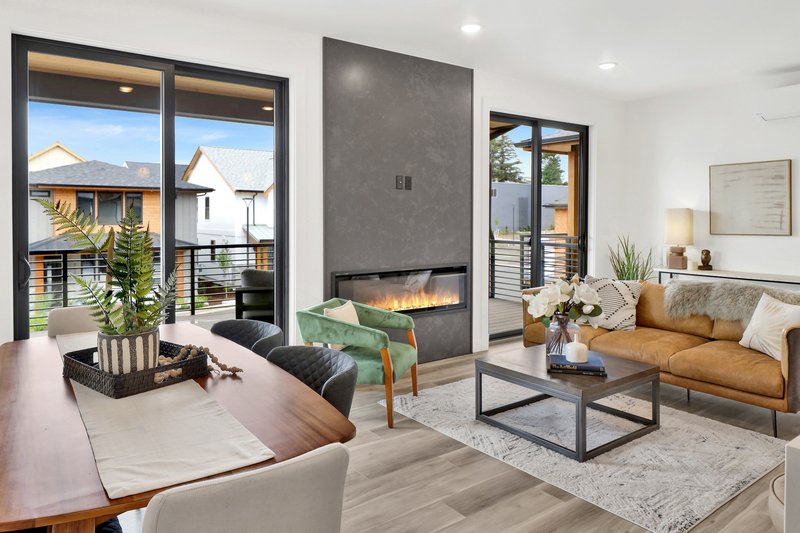 Architectural House Design - Interior - Family Room 2 for Contemporary House Plan #1070-233 - 2 bed, 2 bath