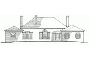 Southern Style House Plan - 4 Beds 3.5 Baths 3136 Sq/Ft Plan #137-116 