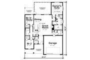 Farmhouse Style House Plan - 3 Beds 2 Baths 1619 Sq/Ft Plan #20-2548 