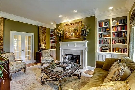 Interior - Family Room for Country House Plan #137-148 - 4 bed, 3 bath