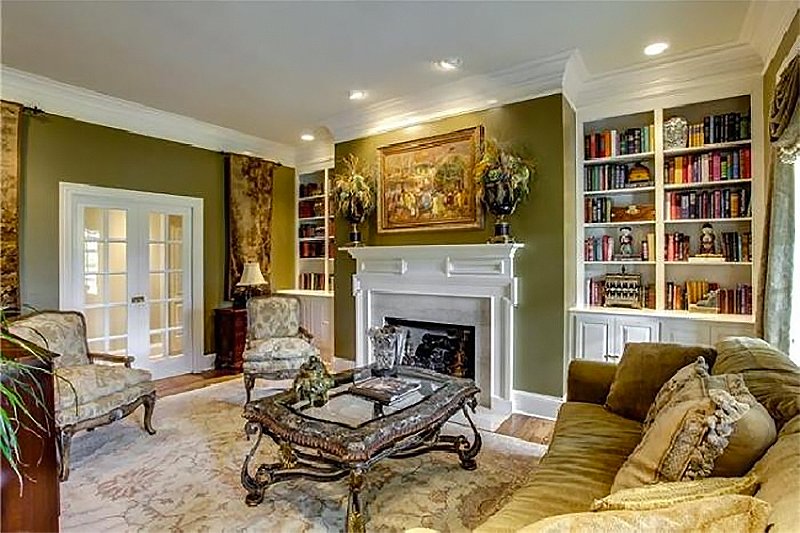 Home Plan - Interior - Family Room for Country House Plan #137-148 - 4 bed, 3 bath