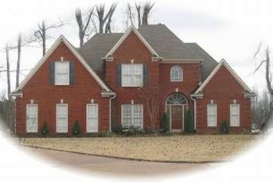 Exterior - Front Elevation for Traditional House Plan #81-719 - 4 bed, 2.5 bath