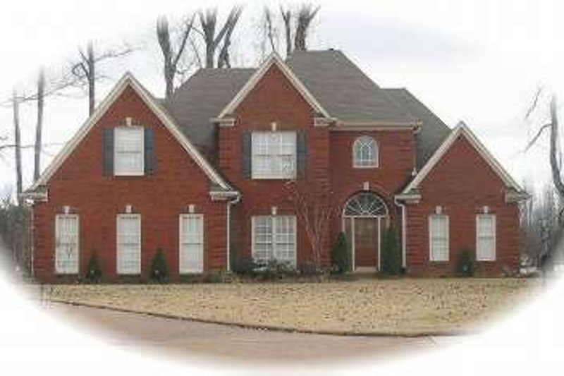 Exterior - Front Elevation 2 for Traditional House Plan #81-719 - 4 bed, 2.5 bath