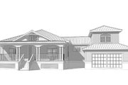 Cottage Style House Plan - 3 Beds 3 Baths 2693 Sq/Ft Plan #938-86 