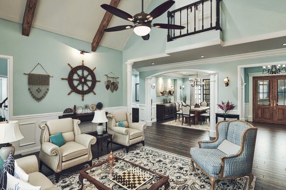 Interior - Other 1 for Beach House Plan #54-597 - 4 bed, 3 bath