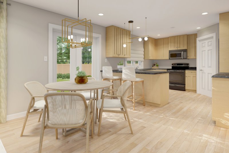 Dream House Plan - Interior - Dining Room for Traditional House Plan #1060-176 - 3 bed, 2 bath