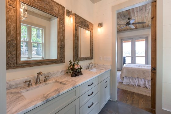 Interior - Master Bathroom 3 for Traditional House Plan #63-412 - 5 bed, 4 bath