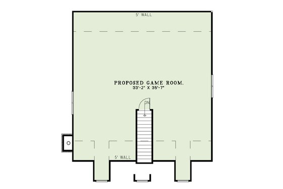 Floor Plan - Other Floor for Country House Plan #17-2503 - 4 bed, 3 bath