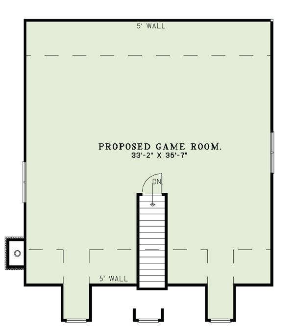 Home Plan - Country Floor Plan - Other Floor Plan #17-2503