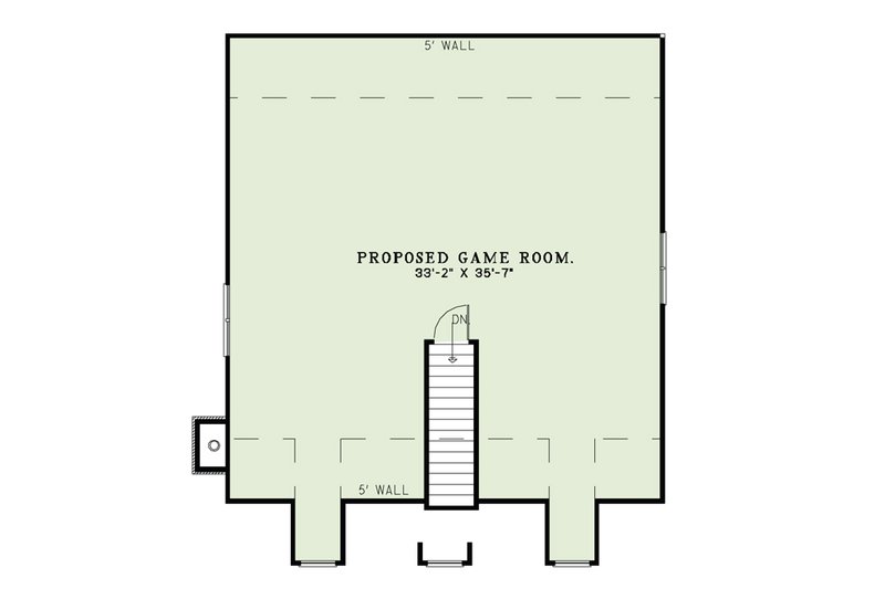 Dream House Plan - Floor Plan - Other Floor for Country House Plan #17-2503 - 4 bed, 3 bath