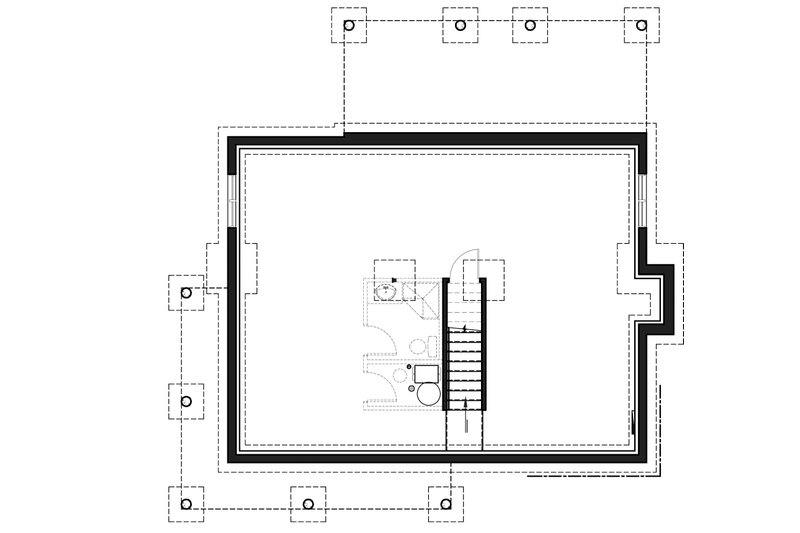 Home Plan - Unfinished Basement