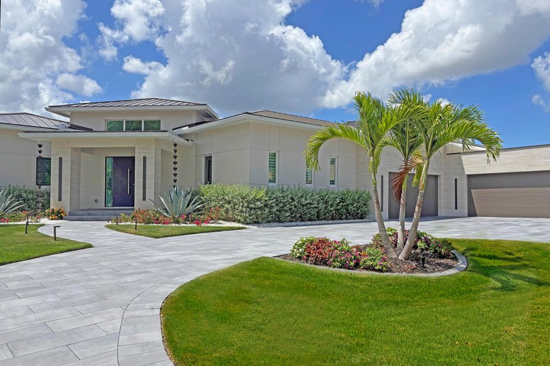 Architectural House Design - Exterior - Front Elevation 3 for Contemporary House Plan #938-164 - 3 bed, 3.5 bath