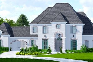 Traditional Exterior - Front Elevation Plan #1081-46