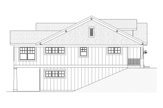 Exterior - Other Elevation 1 for Traditional House Plan #901-109 - 3 bed, 2.5 bath