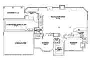 European Style House Plan - 7 Beds 4.5 Baths 4339 Sq/Ft Plan #5-223 