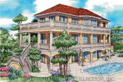 Mediterranean Style House Plan - 3 Beds 2.5 Baths 2520 Sq/Ft Plan #930-79 