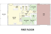 Barndominium Style House Plan - 4 Beds 3 Baths 2528 Sq/Ft Plan #1092-35 