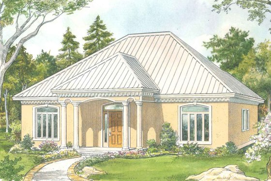 Country home elevation
