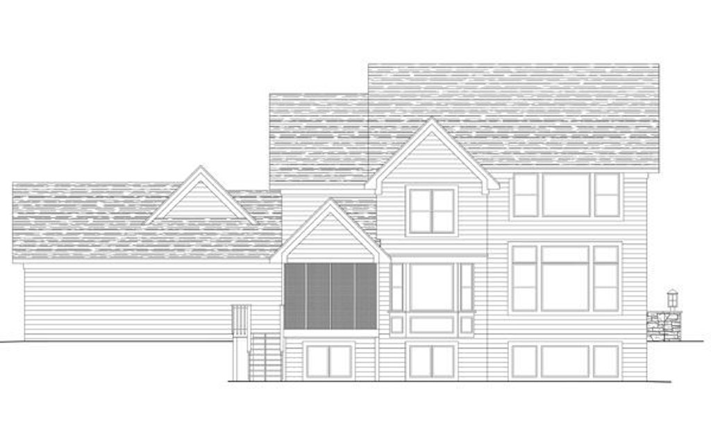 Country Style House Plan - 4 Beds 3.5 Baths 3177 Sq/Ft Plan #51-535 ...