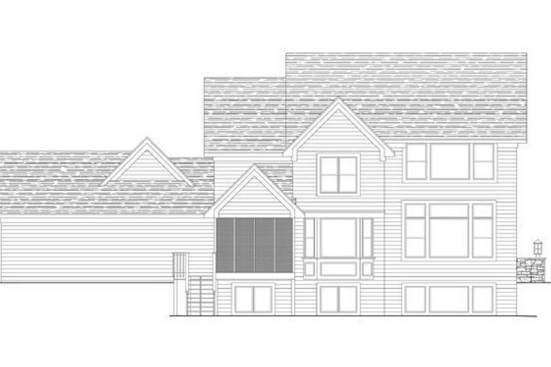 Country Style House Plan - 4 Beds 3.5 Baths 3177 Sq/Ft Plan #51-535 ...