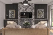Victorian Style House Plan - 3 Beds 2.5 Baths 1583 Sq/Ft Plan #455-462 