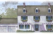 Colonial Style House Plan - 4 Beds 2.5 Baths 2517 Sq/Ft Plan #901-86 