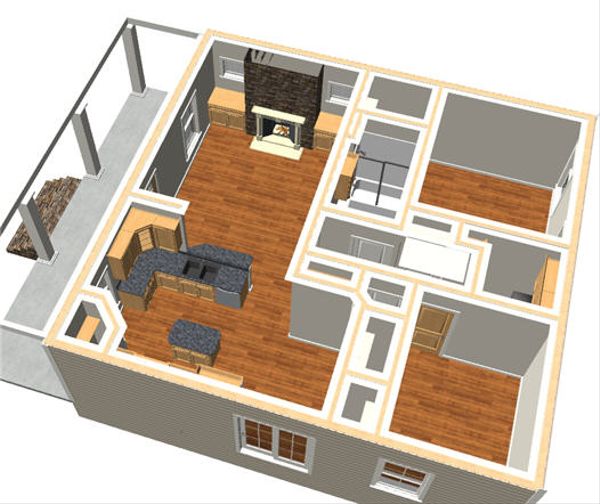 Dream House Plan - Country Floor Plan - Other Floor Plan #44-191