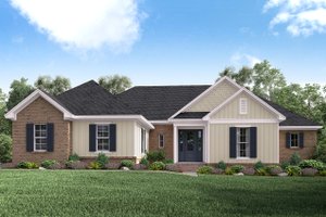 Traditional Exterior - Front Elevation Plan #430-162