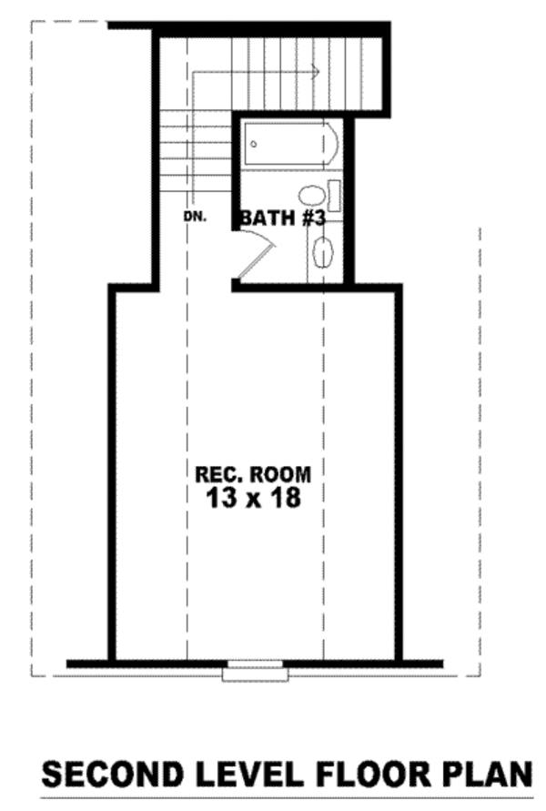 European Floor Plan - Upper Floor Plan #81-1140