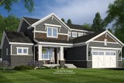 Bungalow Style House Plan - 4 Beds 3.5 Baths 2500 Sq/Ft Plan #51-1372 