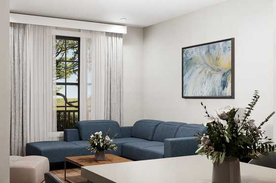 Interior - Family Room 1 for Farmhouse House Plan #54-673 - 3 bed, 2 bath