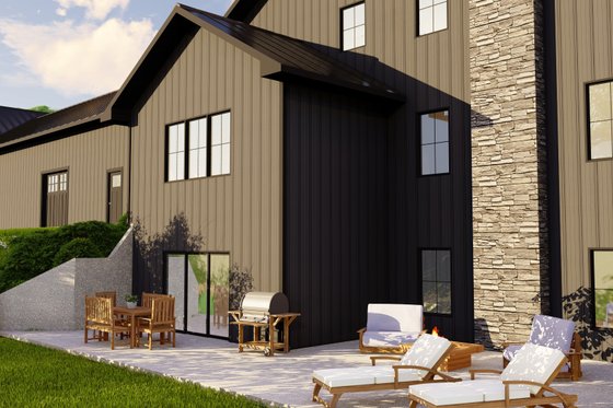 Exterior - Other Elevation 1 for Barndominium House Plan #1064-196 - 3 bed, 2.5 bath