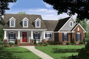 Country Style House Plan - 3 Beds 2 Baths 1619 Sq/Ft Plan #21-352 
