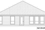 Traditional Style House Plan - 3 Beds 2 Baths 1702 Sq/Ft Plan #84-563 