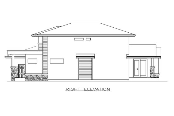 Exterior - Other Elevation 1 for Traditional House Plan #1100-116 - 6 bed, 5 bath
