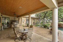 Home Plan - Mediterranean Exterior - Outdoor Living Plan #80-124